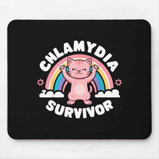 Chlamydia Survivor  マウスパッド (正面)