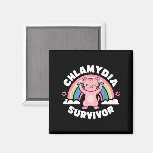 Chlamydia Survivor  マグネット (正面/裏面)