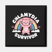Chlamydia Survivor  マグネット (正面)