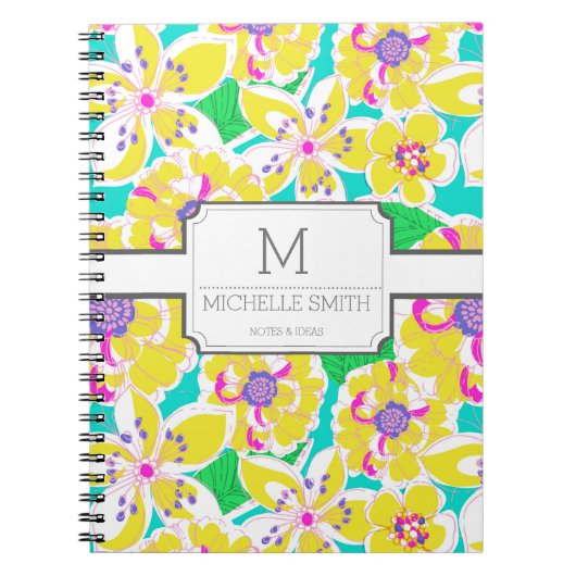 Chloeのパーソナライズなノート ノートブック (正面)