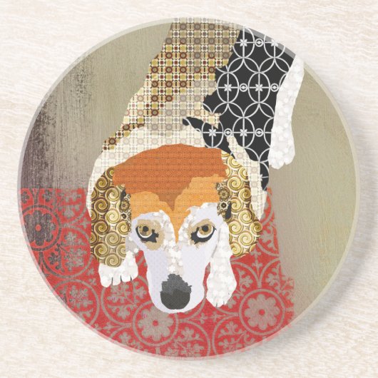 Chloeのヴィンテージの花柄のコースター コースター (正面)