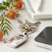 CHLOEのheARTdogの食事 キーホルダー (側面)