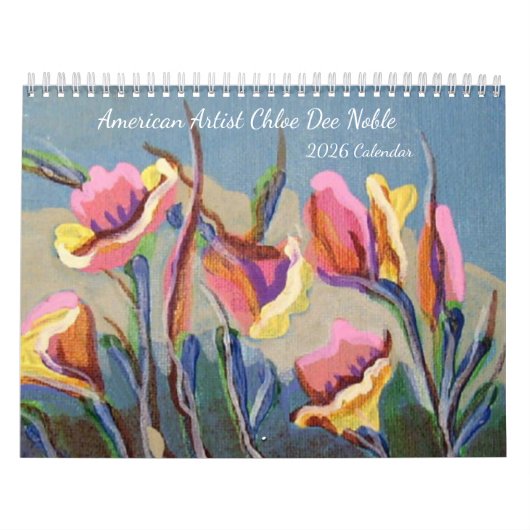 Chloe Dee Noble paintings ~ 2026 Calendar カレンダー (カバー)