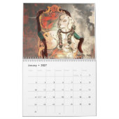 Chloe Dee Noble paintings ~ 2026 Calendar カレンダー (1月 2027)