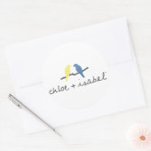 Chloe + Isabelラウンドロゴシール ラウンドシール (封筒)