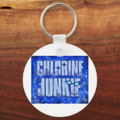 chlorine junkies キーホルダー (正面)