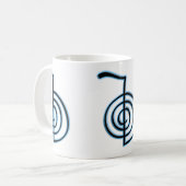 Cho Ku Reiの霊気の記号 コーヒーマグカップ (正面左)