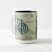 Cho Ku Reiの霊気山 ツートーンマグカップ (正面左)