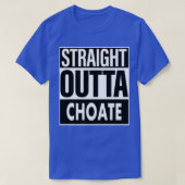 Choate名Straight Outta Choate Tシャツ (デザイン正面)