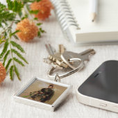 Chobhamの第79高地居住者のパイパー キーホルダー (側面)