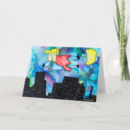 CHOCのキッズアート – すごい Hero サンキューカード