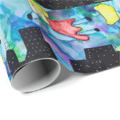 CHOCのキッズアート – すごい Hero ラッピングペーパー (ロールコーナー)