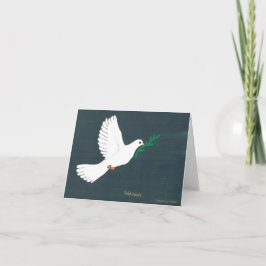 CHOCの子供アート - 平和の鳩カード カード