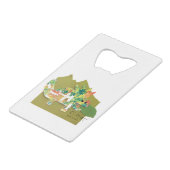 CHOCキッズアートディノロア クレジットカード栓抜き (裏面アングル)