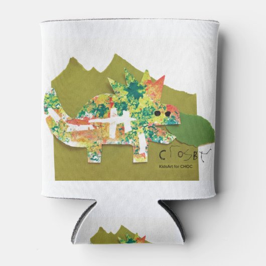 CHOCキッズアートディノロア 缶クーラー (正面)