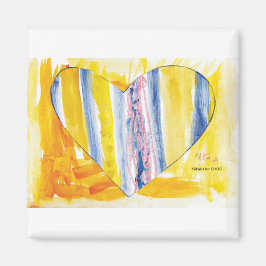 CHOC向けキッズアート – ビッグハート マグネット