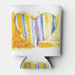 CHOC向けキッズアート – ビッグハート 缶クーラー