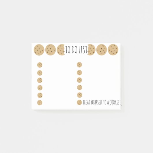 "Choc Chip Cookie"をリストする ポストイット (正面)