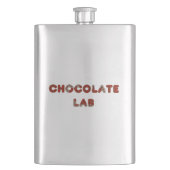 choc labカナダ国旗の名前 フラスク (正面)