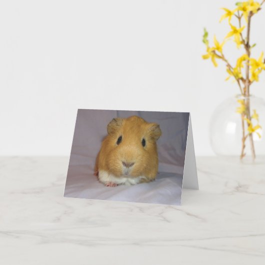 ChoCho Notecard カード (黄色い花)