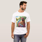 Choco in the Sunlight 030924AREF151 - Watercolor Tシャツ (正面フル)