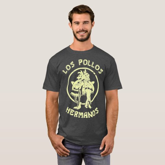 Chocobos Hermanos Los Pollos breaking bad chicken  Tシャツ (正面フル)