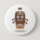 ChocoChoboボタン 缶バッジ (正面)