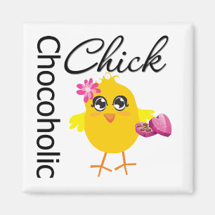 Chocoholicのひよこ マグネット