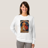 Chocolatの理想的なヴィンテージPosterEurope Tシャツ (正面フル)