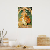 Chocolat Idéal Advertising by Alfons Mucha ポスター (キッチン)