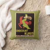 Chocolat Klaus広告ポスター クッション (ブランケット)