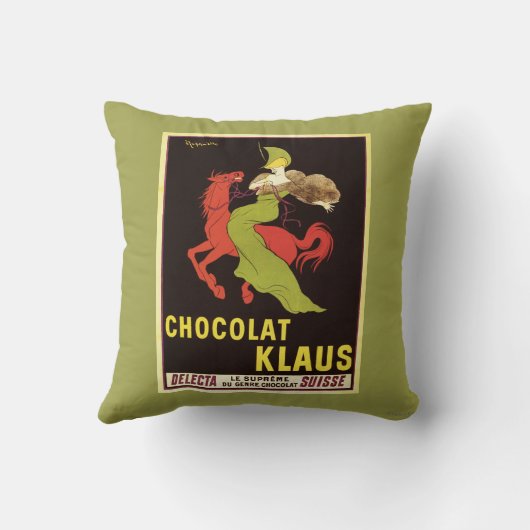 Chocolat Klaus広告ポスター クッション (裏面)