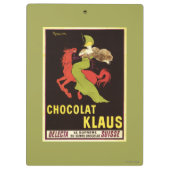 Chocolat Klaus広告ポスター クリップボード (裏面)