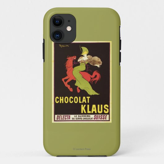 Chocolat Klaus広告ポスター Case-Mate iPhoneケース (裏面)