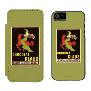 Chocolat Klaus広告ポスター iPhone SE/5/5sウォレットケース
