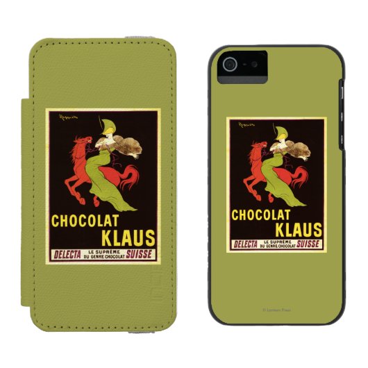 Chocolat Klaus広告ポスター Incipio iPhoneウォレットケース (並び)