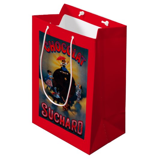 Chocolat SuchardのヴィンテージPosterEurope ミディアムペーパーバッグ (正面アングル)
