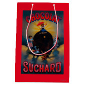 Chocolat SuchardのヴィンテージPosterEurope ミディアムペーパーバッグ (裏面)