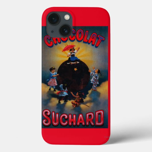 Chocolat SuchardのヴィンテージPosterEurope Case-Mate iPhoneケース (裏面)