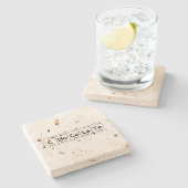 CHoCoLaTe科学周期表語要素 ストーンコースター (横)