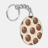Chocolate Ball Candy Keychain キーホルダー (正面左)