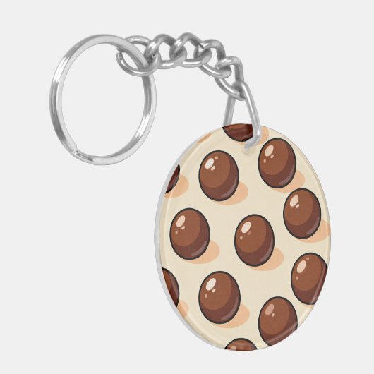 Chocolate Ball Candy Keychain キーホルダー (正面左)