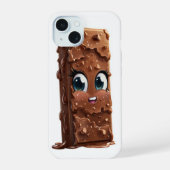 Chocolate Bar Phone Case | Sweet & Fun Chocolate D iPhone 15ケース (裏面)