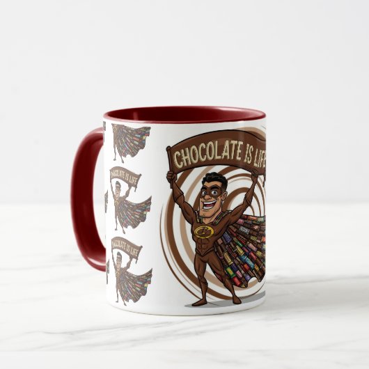 Chocolate Bliss Mug マグカップ (正面左)