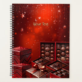 Chocolate Candy Christmas Holiday Planner プランナー手帳