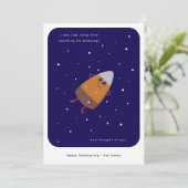 Chocolate Candy Corn "Counting My Blessings" Fall シーズンカード (スタンド正面)