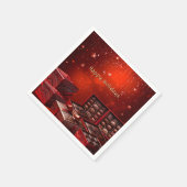 Chocolate Candy Holiday Napkin スタンダードカクテルナプキン (角)