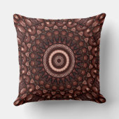 Chocolate Candy Holiday Throw Pillow クッション (裏面)