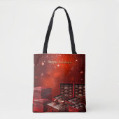 Chocolate Candy Holiday Tote Bag トートバッグ (正面)