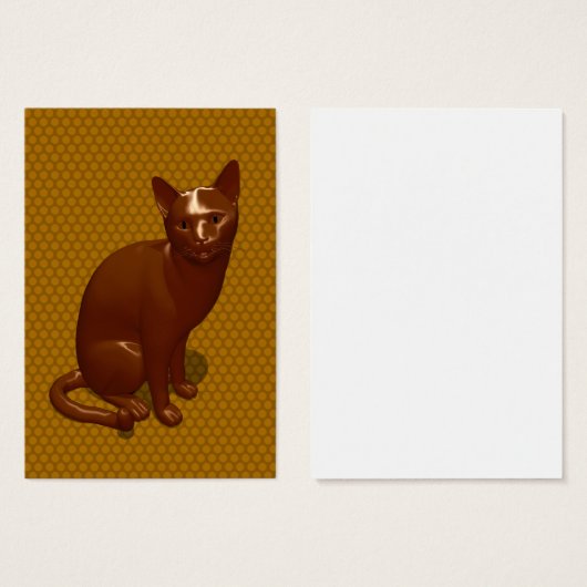 Chocolate Cat (正面&裏面)